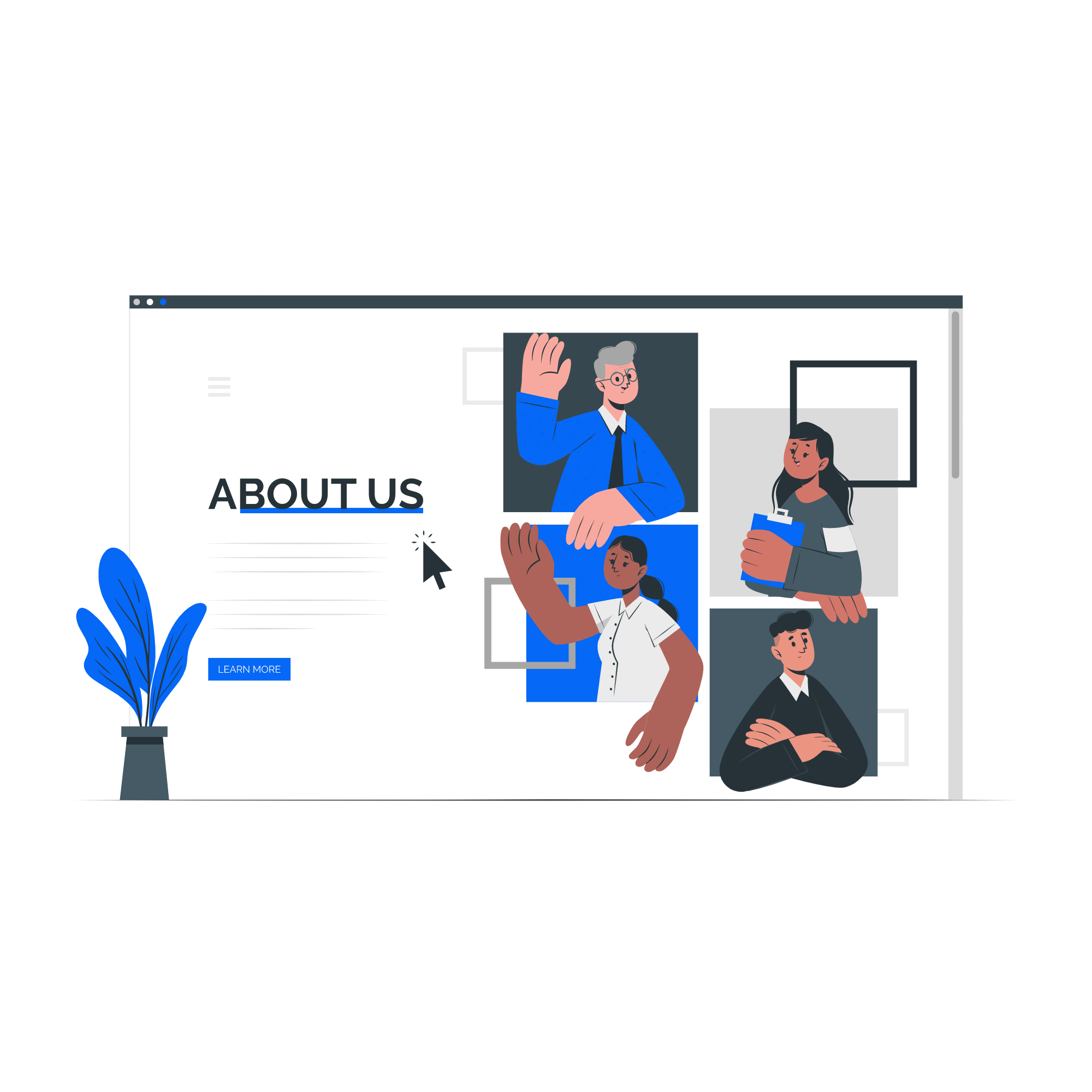 about us illustration