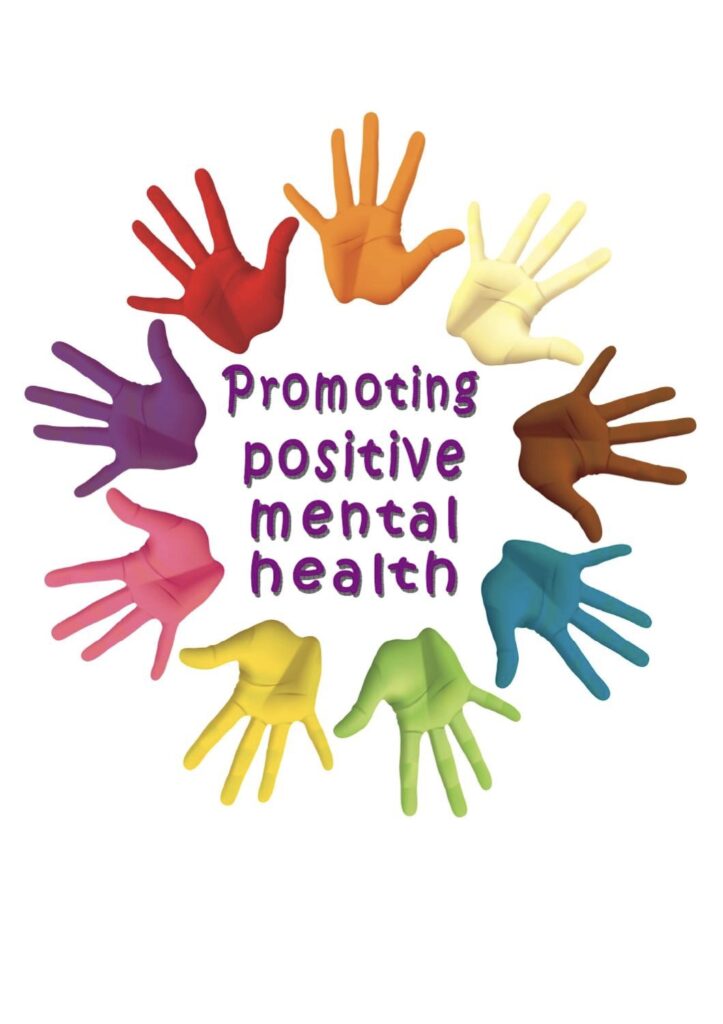 promoting positive mental health graphic